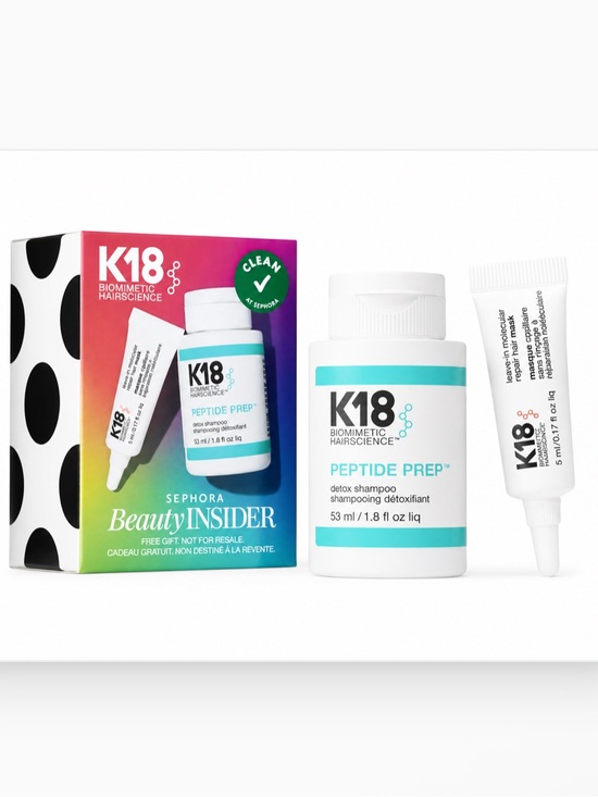 K18 Other - K18 Peptide Prep Detox Shampoo & Treatment Sephora Duo